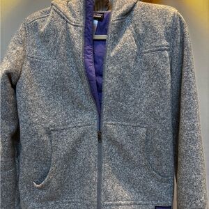 Patagonia Heather Gray Fleece Jacket